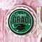 25 Count Green Congrats Grad Paper Plates 9 Inch Graduation Party Supplies for School Spirit